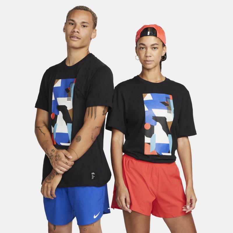 T-shirt do biegania Nike Dri-FIT A.I.R. Hola Lou - Czerń