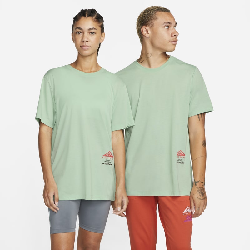 T-shirt do biegania w terenie Nike Dri-FIT - Zieleń
