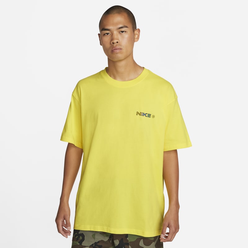T-shirt do skateboardingu Nike SB - Żółć