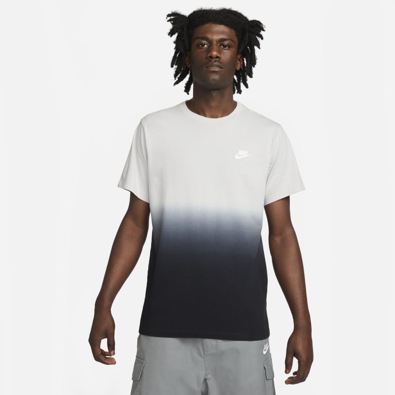 Męski T-shirt barwiony metodą dip-dye Nike Sportswear Essentials+ - Szary