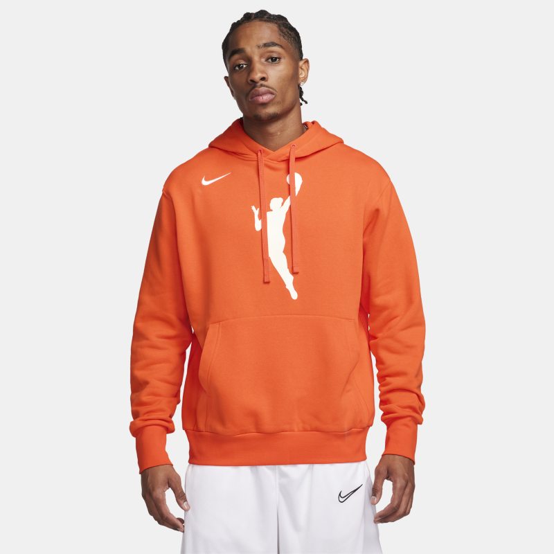 Dzianinowa bluza z kapturem Nike WNBA - Pomarańczowy