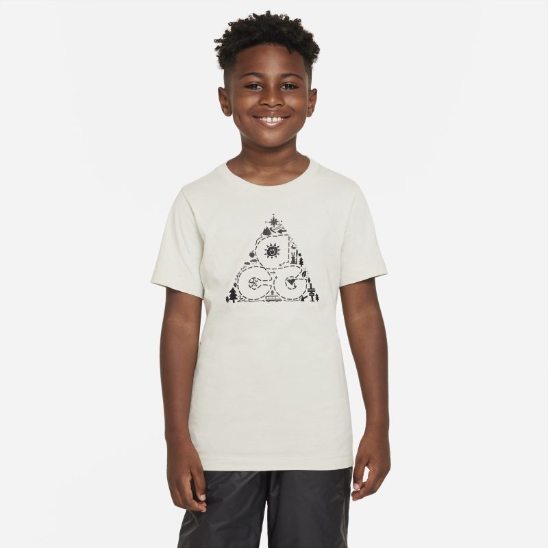 T-shirt dla dużych dzieci Nike ACG - Szary