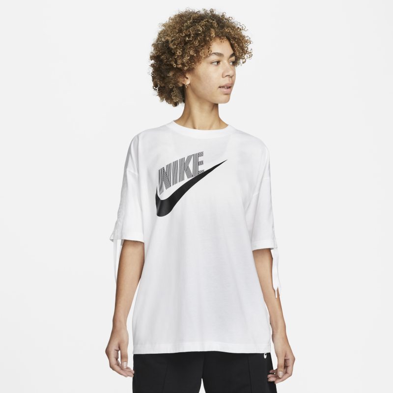 Dans-t-shirt Nike Sportswear för kvinnor - Vit