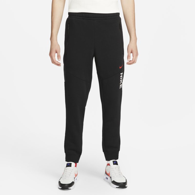Męskie dzianinowe joggery Nike Sportswear Hybrid - Czerń