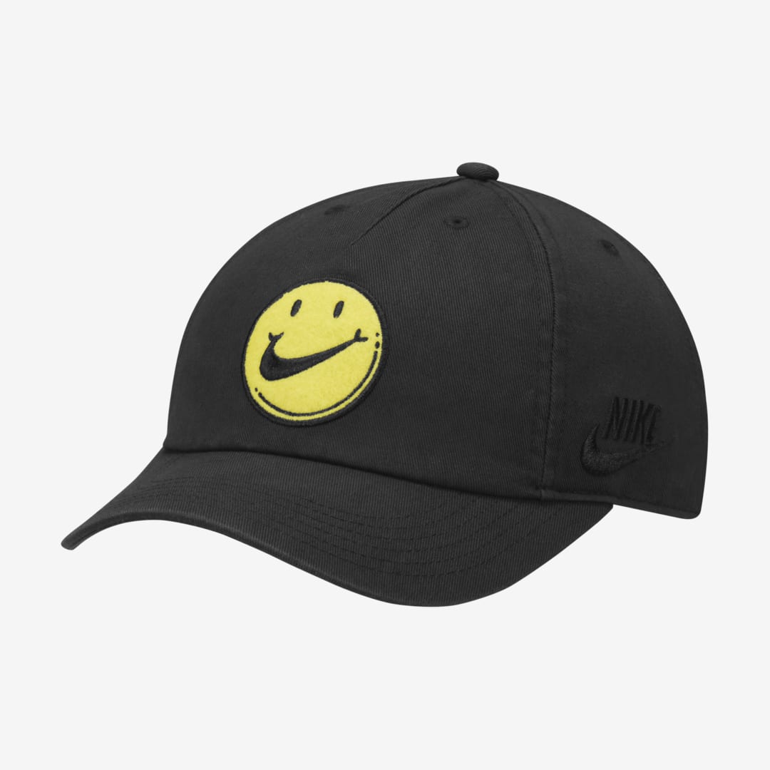 Nike Heritage86 Kids' Adjustable Hat In Black