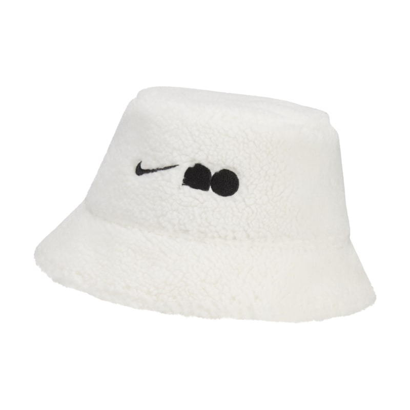 Naomi Osaka Fleece Bucket Hat - White
