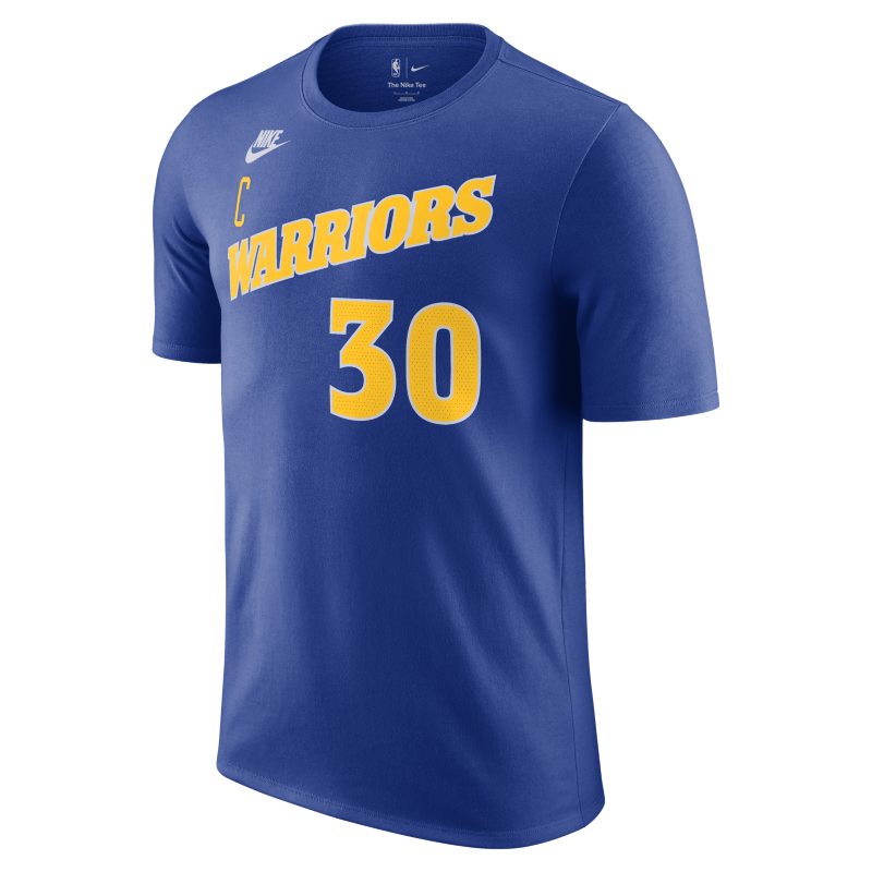 Golden State Warriors Nike NBA-t-shirt för män - Blå