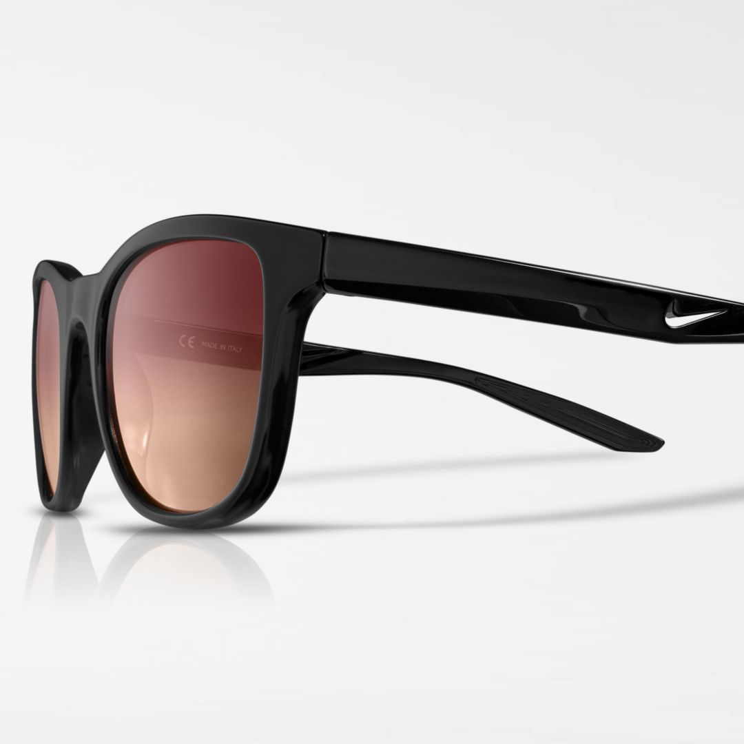 Nike Rebelry Mirrored Sunglasses In Black