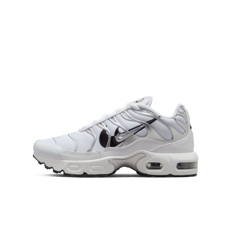 Nike Air Max Plus Younger Kids' Shoes - White