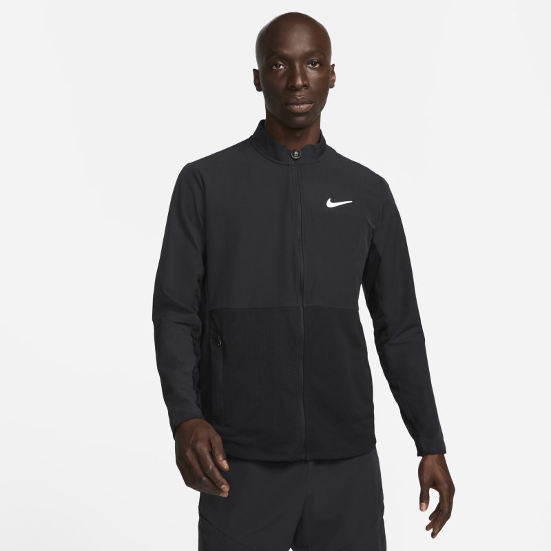 NikeCourt Advantage Men's Tennis Jacket - Black