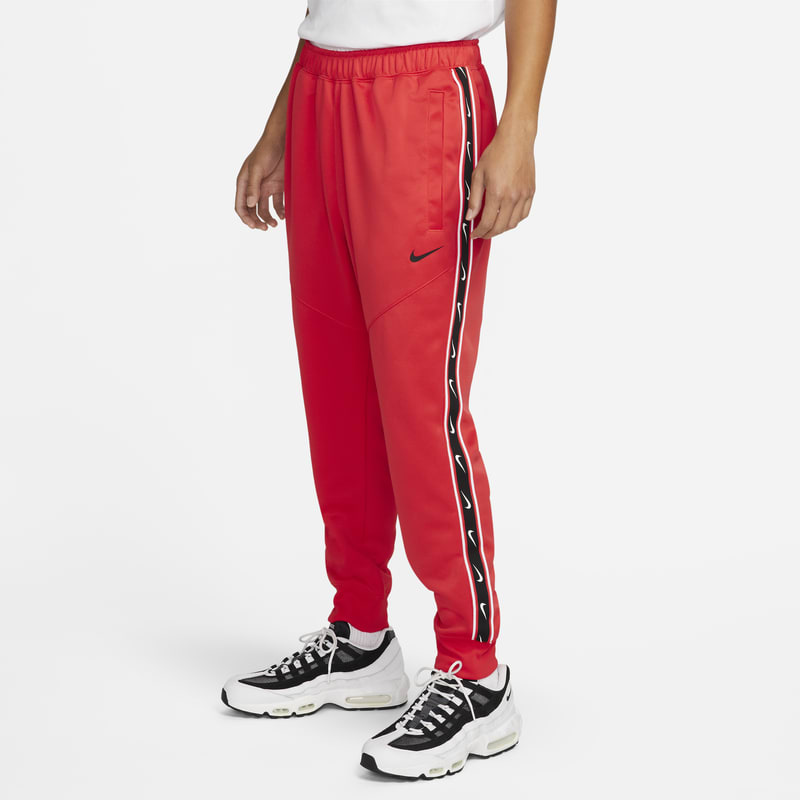 Joggery męskie Nike Sportswear Repeat - Czerwony