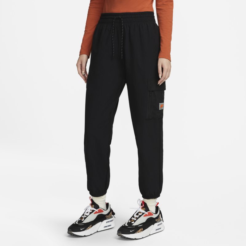 Nike Sportswear Women's Woven Cargo Trousers - Black