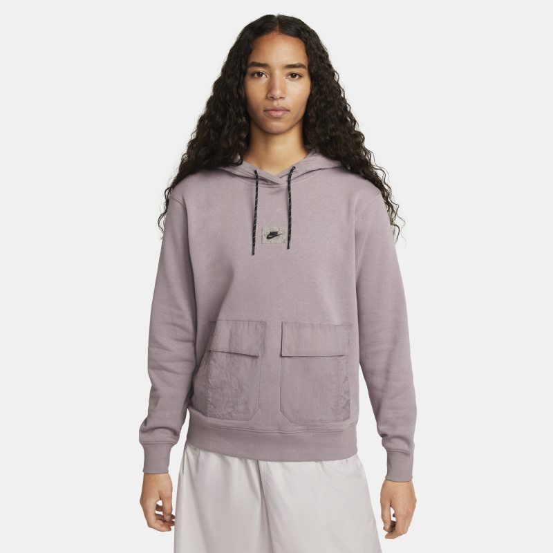 Huvtröja Nike Sportswear Sports Utility Fleece för kvinnor - Lila