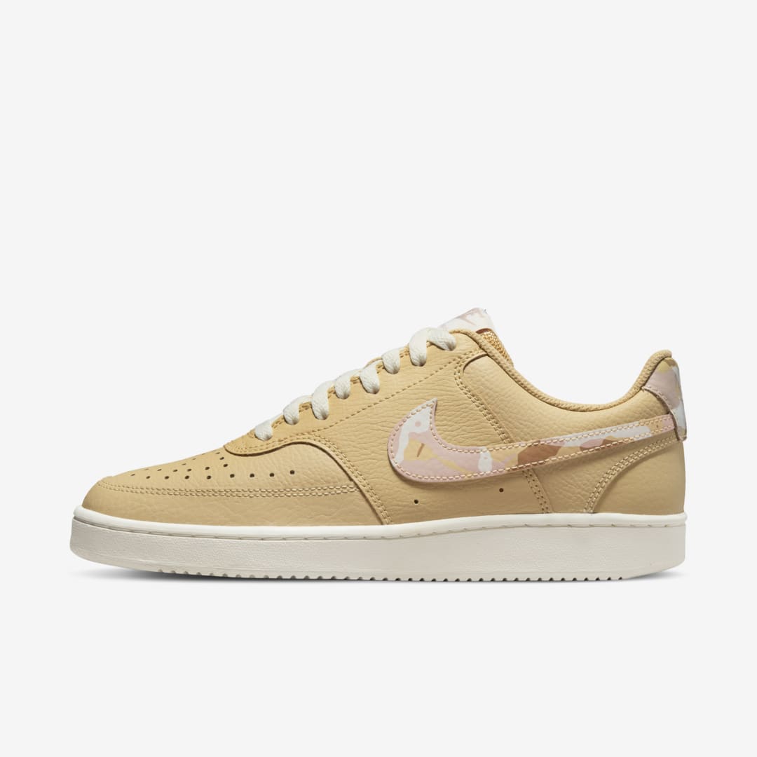 Shop Nike Women's Court Vision Low Shoes In Brown