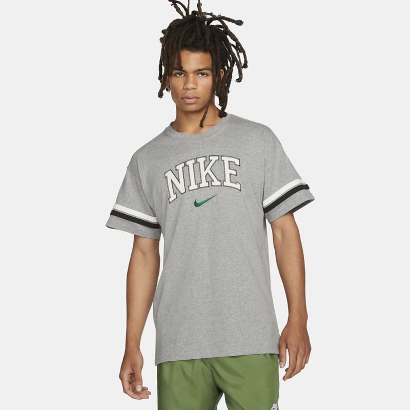 T-shirt męski retro Nike Sportswear - Szary