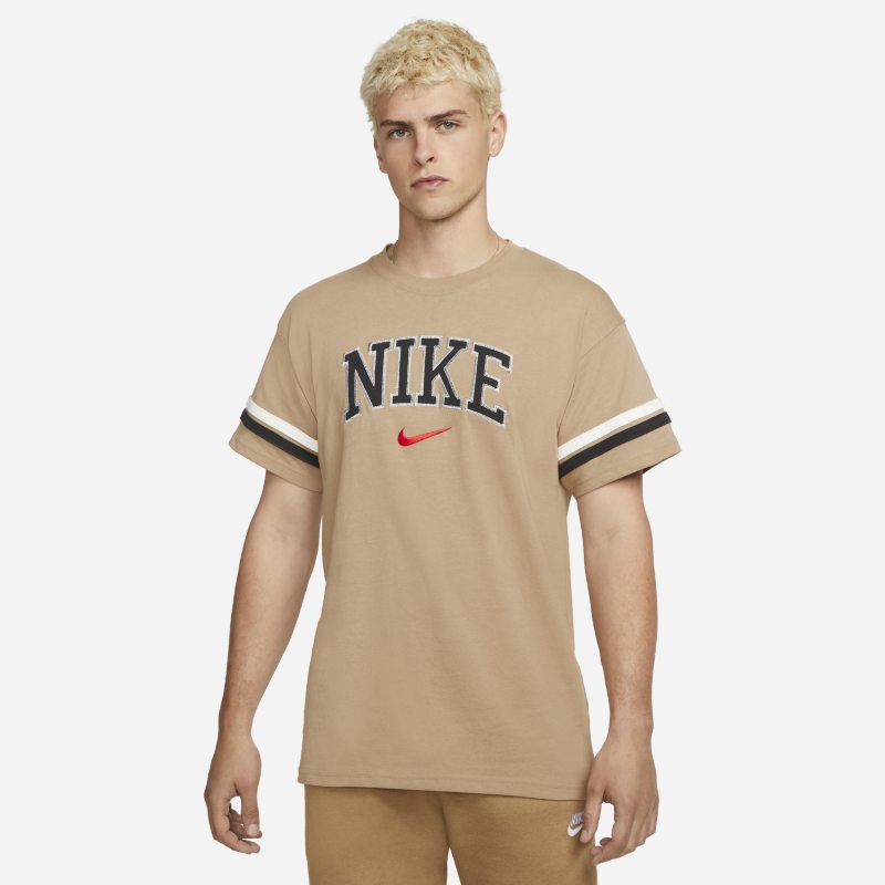 Nike Sportswear Men's Retro T-Shirt - Brown