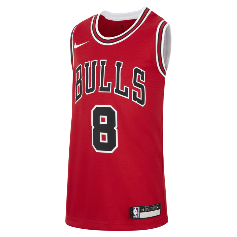 Nike NBA Swingman Jersey Chicago Bulls Icon Edition för ungdom - Röd