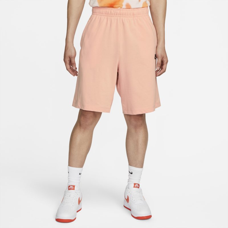 Męskie spodenki z dżerseju Nike Sportswear Club - Różowy