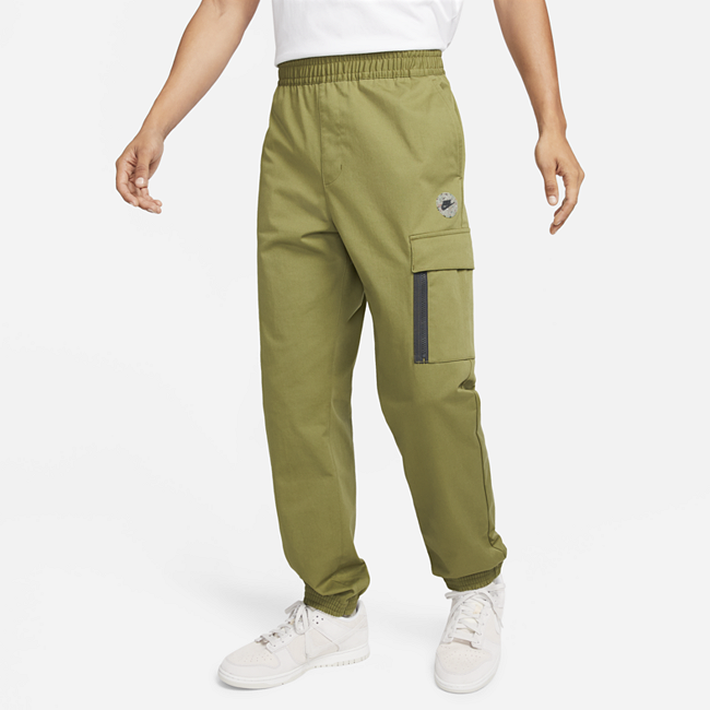 Nike Sportswear Sports Utility vevd bukse til herre - Green