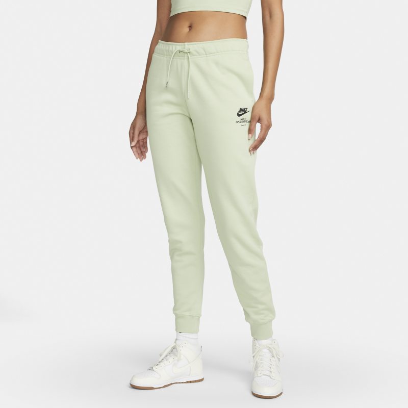 Nike Sportswear Club Fleece Women's Mid-Rise Trousers - Green