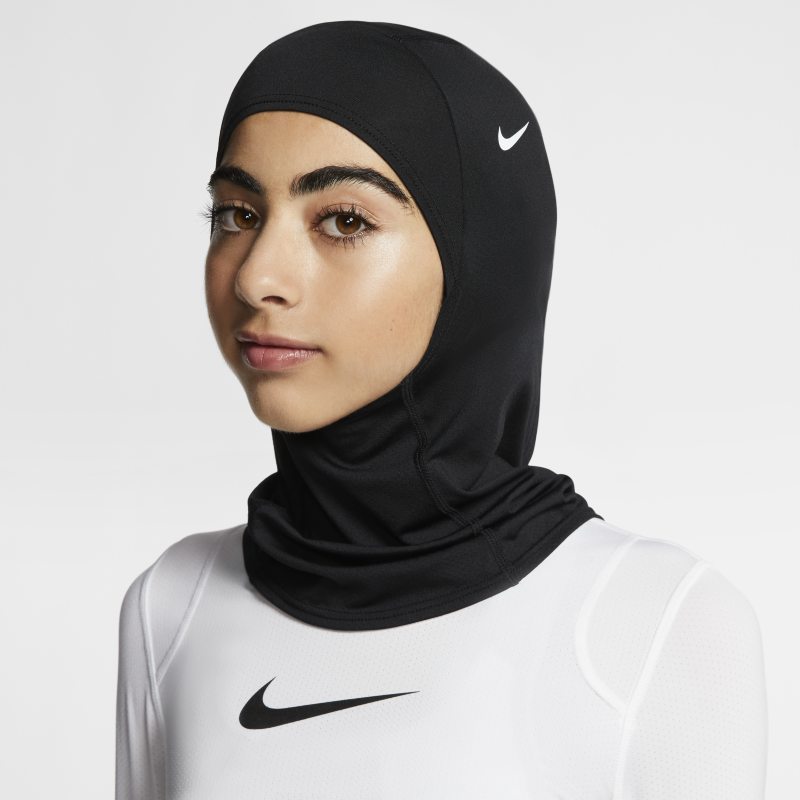 Nike Pro Hijab für Kinder - Schwarz
