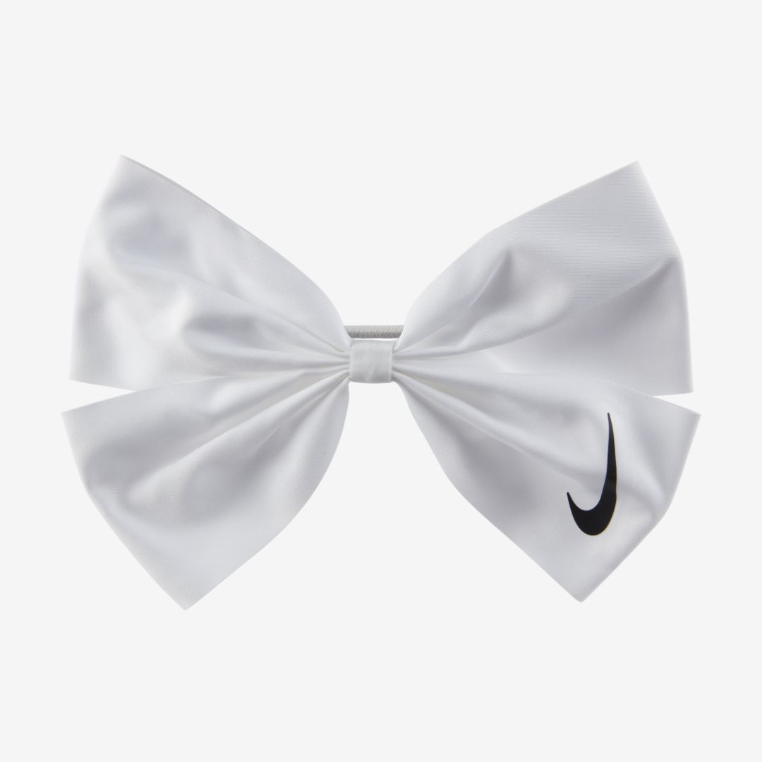 Nike Hair Bow In White