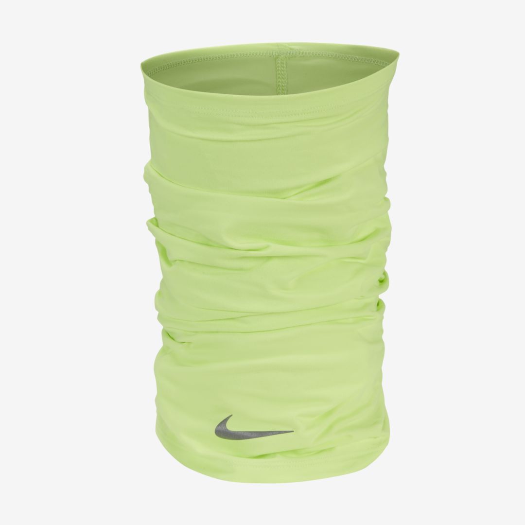 Nike Dri-fit Neck Wrap In Ghost Green,silver