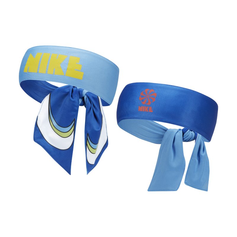 Bandeau à nouer réversible Nike Dri-FIT 2.0 Circa 72 - Bleu