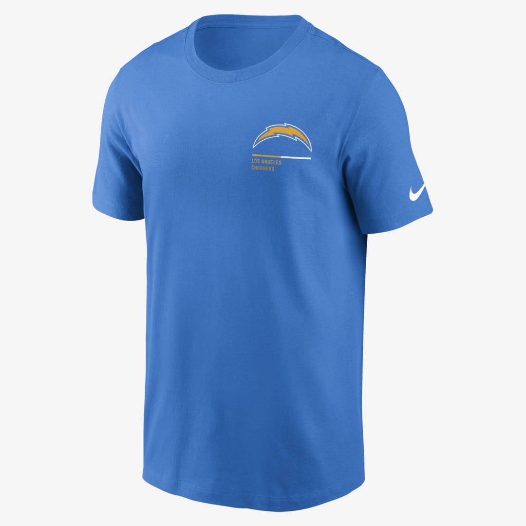 Nike Men's Team Incline (nfl Los Angeles Chargers) T-shirt In Blue