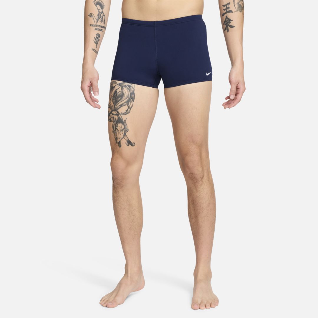 Nike Men's Swim Square Leg Jammer Swimsuit In Blue