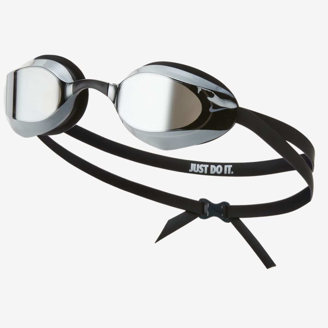 Nike Vapor Mirrored Swim Goggles In Grey