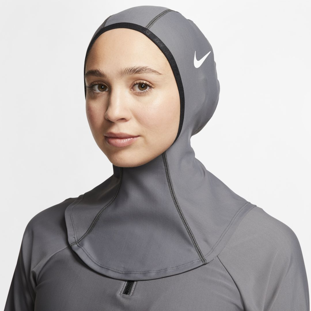 Nike Victory Women's Swim Hijab In Iron Grey