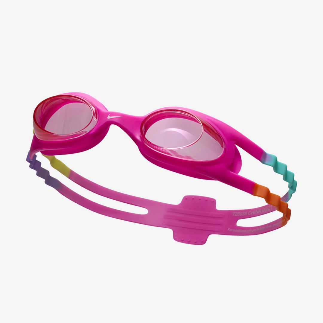 Nike Easy Fit Little Kids' Swim Goggles In Pink