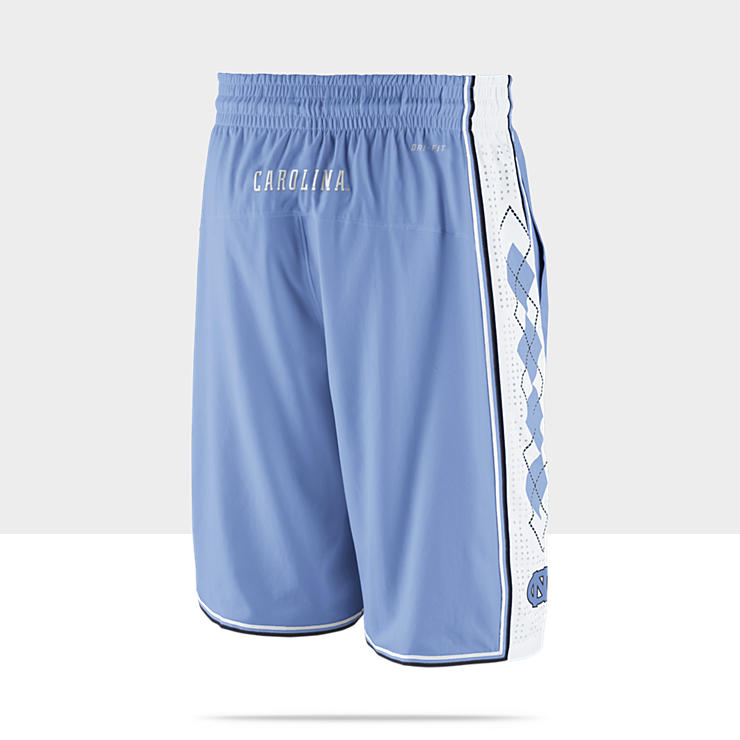 unc authentic basketball shorts