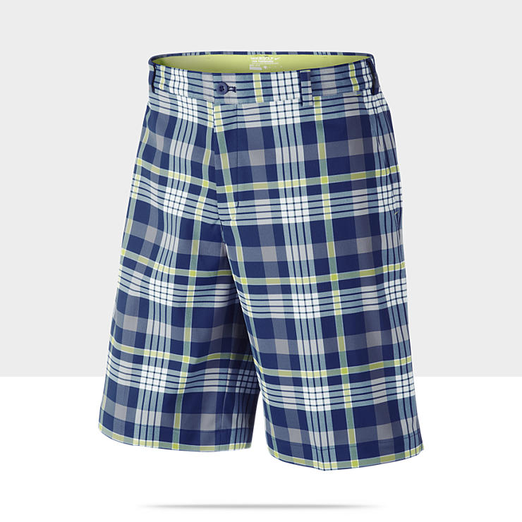 Plaid Golf Shorts