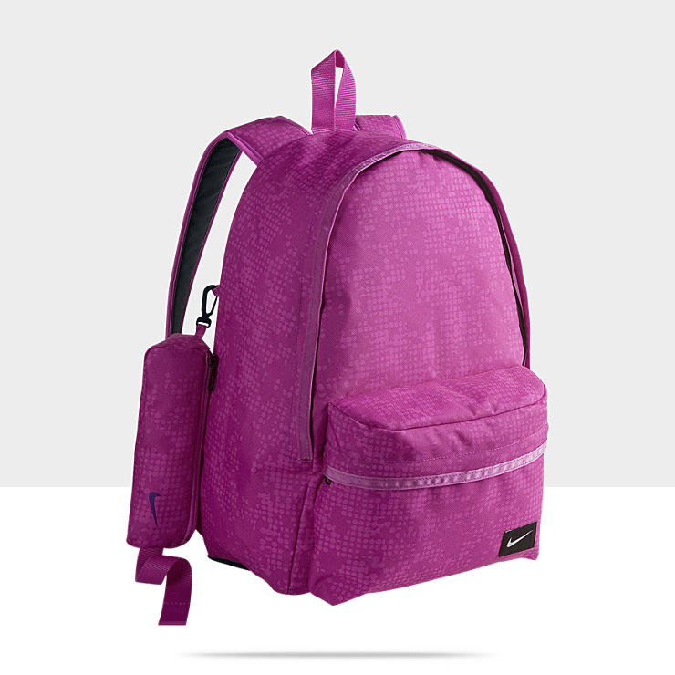 purple nike school bag