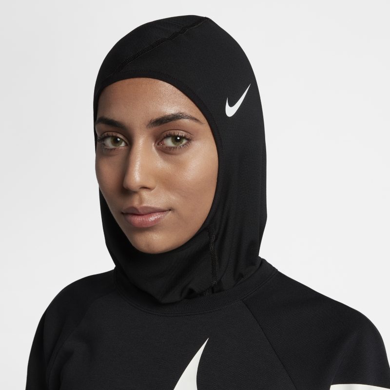 Nike Pro Damen-Hijab - Schwarz