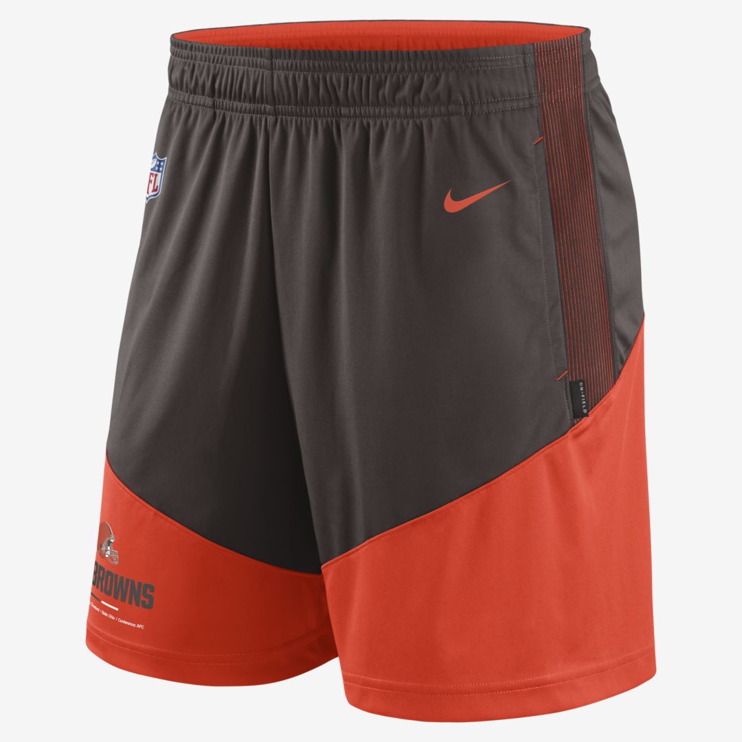 NIKE MEN'S DRI-FIT PRIMARY LOCKUP (NFL CLEVELAND BROWNS) SHORTS,1000134650