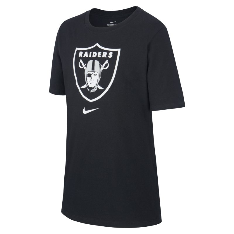 Nike Dri-FIT (NFL Raiders) T-Shirt für ältere Kinder - Schwarz