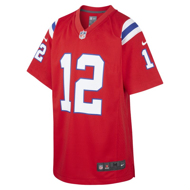 NFL New England Patriots (Tom Brady) Spieltrikot für ältere Kinder - Rot