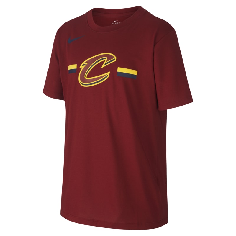 Cleveland Cavaliers Nike Dri-FIT Logo NBA-T-Shirt für ältere Kinder - Rot