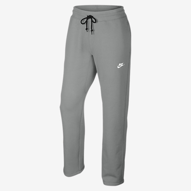 nike mens open hem joggers