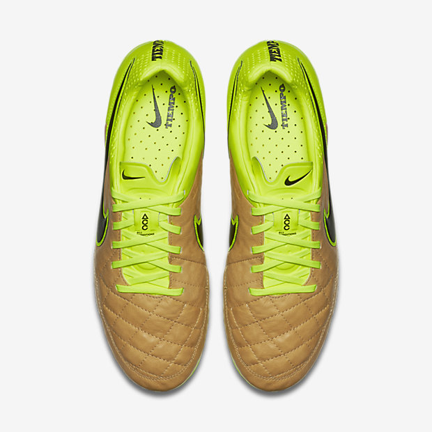 Nike Tiempo Legend - von oben Grün
