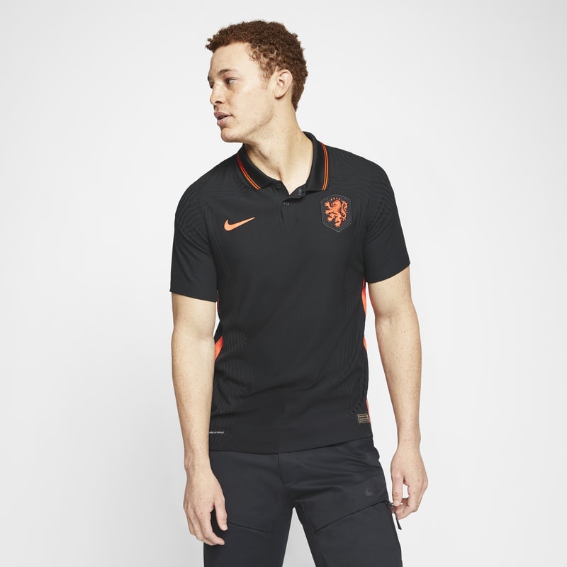 Camisola de futebol do equipamento alternativo Vapor Match Países Baixos 2020 para homem - Preto