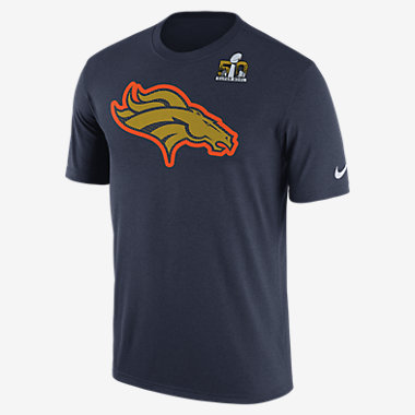 SB50 Nike Bound Team Legend (NFL Broncos) Men's T-Shirt