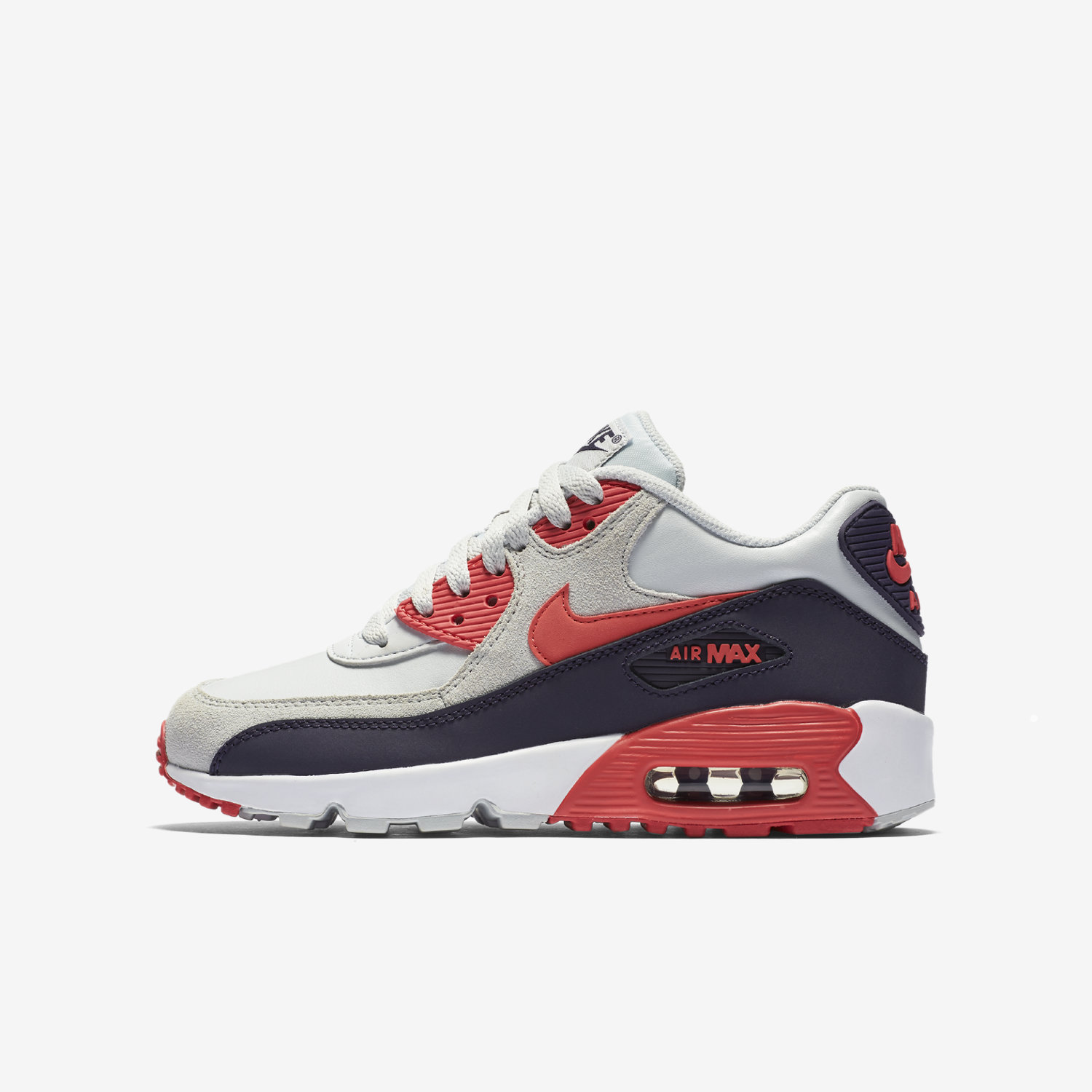 Nike Air Max 90 Leather - Older Kids' Shoe (3-6)