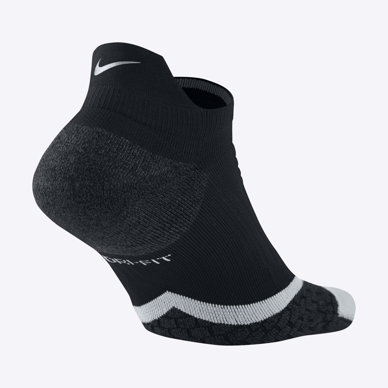 Nike Elite Cushioned No-Show Tab - Running Socks