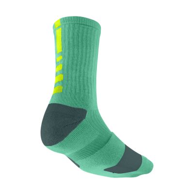 NIKE Men's Elite Basketball Crew Socks, Atomic Teal - Large