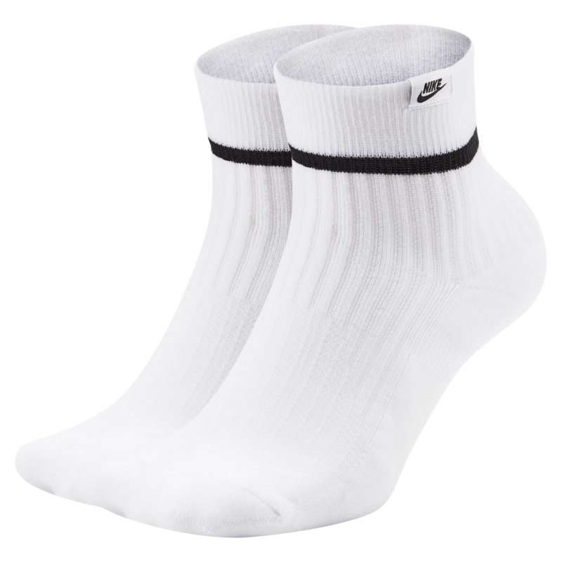Nike Essential Ankle Socks (2 Pairs) - White