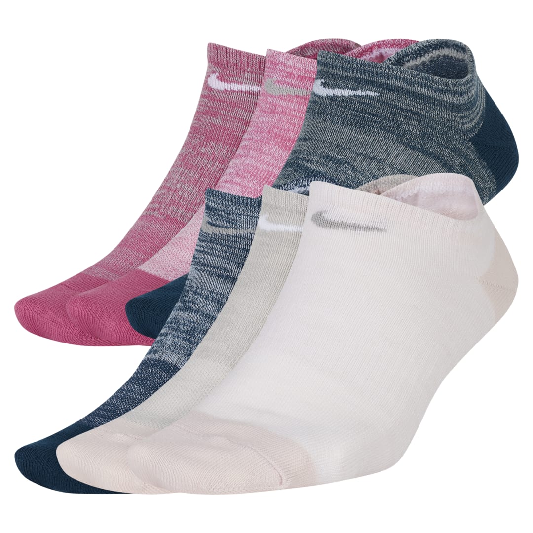 Nike Everyday Women's Lightweight No-show Training Socks (6 Pairs) In Multi-color